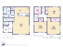 【千葉県/船橋市小室町】船橋市小室町 新築一戸建て 間取り図