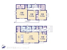 【千葉県/船橋市小室町】船橋市小室町 新築一戸建て 間取り図
