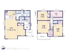 【千葉県/船橋市芝山】船橋市芝山7丁目 新築一戸建て 間取り図