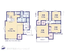 【千葉県/船橋市芝山】船橋市芝山7丁目 新築一戸建て 間取り図