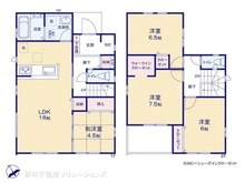 【千葉県/船橋市松が丘】船橋市松が丘1丁目 新築一戸建て 間取り図