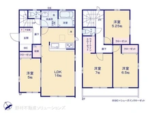 【千葉県/船橋市松が丘】船橋市松が丘1丁目 新築一戸建て 間取り図