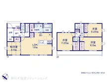【千葉県/船橋市三咲】船橋市三咲7丁目 新築一戸建て 間取り図