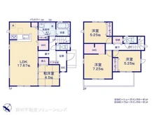 【千葉県/船橋市三咲】船橋市三咲7丁目 新築一戸建て 間取り図