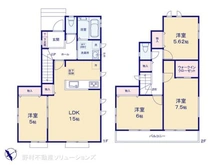 【千葉県/船橋市新高根】船橋市新高根5丁目 新築一戸建て 間取り図