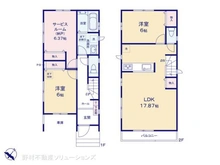 【千葉県/船橋市新高根】船橋市新高根3丁目 新築一戸建て 間取り図
