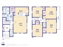 【千葉県/船橋市芝山】船橋市芝山4丁目 新築一戸建て 間取り図
