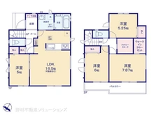 【千葉県/船橋市八木が谷】船橋市八木が谷1丁目 新築一戸建て 間取り図