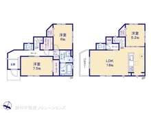 【千葉県/船橋市旭町】船橋市旭町1丁目 新築一戸建て 間取り図