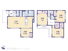 【千葉県/船橋市旭町】船橋市旭町1丁目 新築一戸建て 間取り図