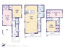 【千葉県/船橋市海神】船橋市海神3丁目 新築一戸建て 間取り図