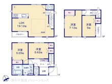 【千葉県/船橋市海神】船橋市海神3丁目 新築一戸建て 間取り図