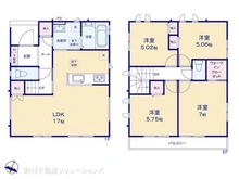 【千葉県/船橋市習志野台】船橋市習志野台8丁目 新築一戸建て 間取り図