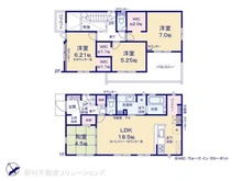 【千葉県/船橋市丸山】船橋市丸山3丁目 新築一戸建て 間取り図