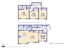 【千葉県/船橋市二和西】船橋市二和西2丁目 新築一戸建て 間取り図