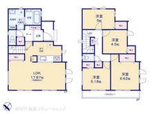 【千葉県/船橋市新高根】船橋市新高根6丁目 新築一戸建て 間取り図