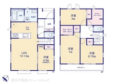 【千葉県/船橋市新高根】船橋市新高根6丁目 新築一戸建て 間取り図