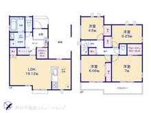 【千葉県/船橋市田喜野井】船橋市田喜野井5丁目 新築一戸建て 間取り図