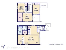 【千葉県/船橋市習志野台】船橋市習志野台6丁目 新築一戸建て 間取り図