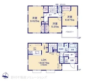【千葉県/船橋市習志野台】船橋市習志野台4丁目 新築一戸建て 間取り図