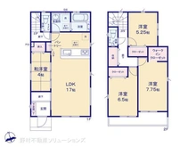 【千葉県/船橋市習志野台】船橋市習志野台2丁目 新築一戸建て 間取り図