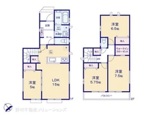 【千葉県/船橋市三山】船橋市三山4丁目 新築一戸建て 間取り図