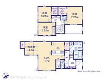 【千葉県/船橋市旭町】船橋市旭町5丁目 新築一戸建て 間取り図