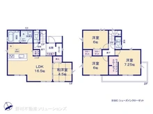 【千葉県/船橋市旭町】船橋市旭町5丁目 新築一戸建て 間取り図