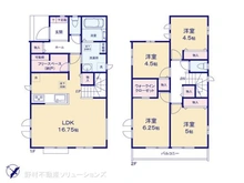 【千葉県/船橋市新高根】船橋市新高根3丁目 新築一戸建て 間取り図