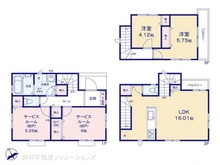 【千葉県/船橋市北本町】船橋市北本町2丁目 新築一戸建て 間取り図