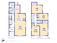 【千葉県/船橋市海神】船橋市海神4丁目 新築一戸建て 間取り図