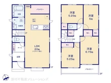 【千葉県/船橋市海神】船橋市海神4丁目 新築一戸建て 間取り図