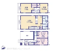 【千葉県/船橋市夏見】船橋市夏見4丁目 新築一戸建て 間取り図