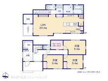 【千葉県/船橋市習志野台】船橋市習志野台5丁目 新築一戸建て 間取り図