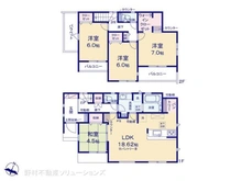 【千葉県/船橋市西習志野】船橋市西習志野1丁目 新築一戸建て 間取り図