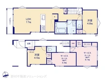 【千葉県/船橋市栄町】船橋市栄町1丁目 新築一戸建て 間取り図