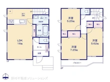 【千葉県/船橋市金杉】船橋市金杉7丁目 新築一戸建て 間取り図