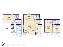 【千葉県/船橋市海神】船橋市海神5丁目 新築一戸建て 間取り図