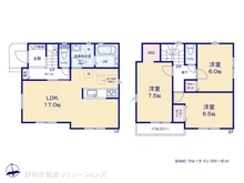 【千葉県/船橋市飯山満町】船橋市飯山満町3丁目 新築一戸建て 間取り図