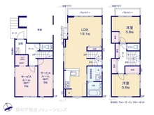【千葉県/船橋市北本町】船橋市北本町2丁目 新築一戸建て 間取り図