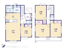 【千葉県/船橋市小室町】船橋市小室町 新築一戸建て 間取り図