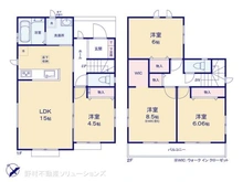 【千葉県/船橋市小室町】船橋市小室町 新築一戸建て 間取り図