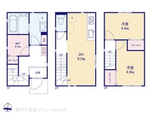 【東京都/江東区大島】江東区大島1丁目 新築一戸建て 間取り図