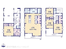 【東京都/板橋区南町】板橋区南町 新築一戸建て 間取り図