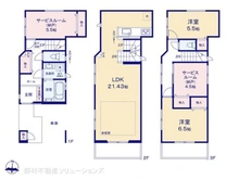 【東京都/板橋区幸町】板橋区幸町 新築一戸建て 間取り図