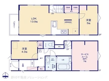 【東京都/板橋区常盤台】板橋区常盤台1丁目 新築一戸建て 間取り図