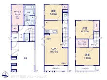 【東京都/板橋区小豆沢】板橋区小豆沢4丁目 新築一戸建て 間取り図
