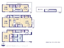 【東京都/板橋区小茂根】板橋区小茂根2丁目 新築一戸建て 間取り図
