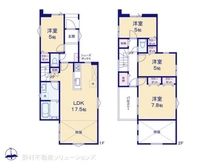 【東京都/板橋区富士見町】板橋区富士見町 新築一戸建て 間取り図
