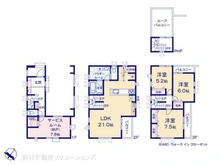 【東京都/板橋区幸町】板橋区幸町 新築一戸建て 間取り図